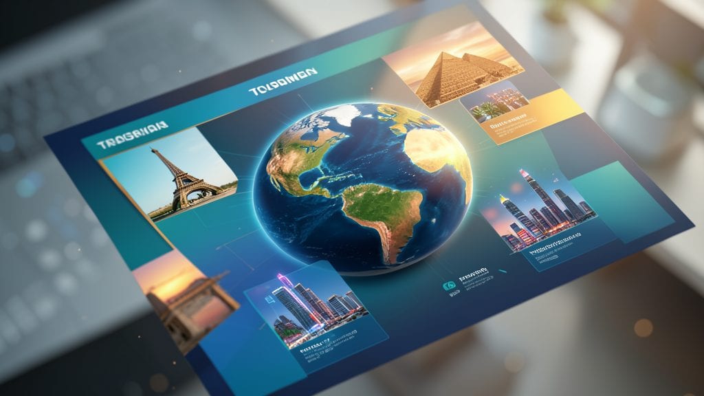 3D Travel and Tourism Template