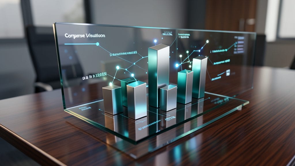 Corporate 3D Data Visualization Template