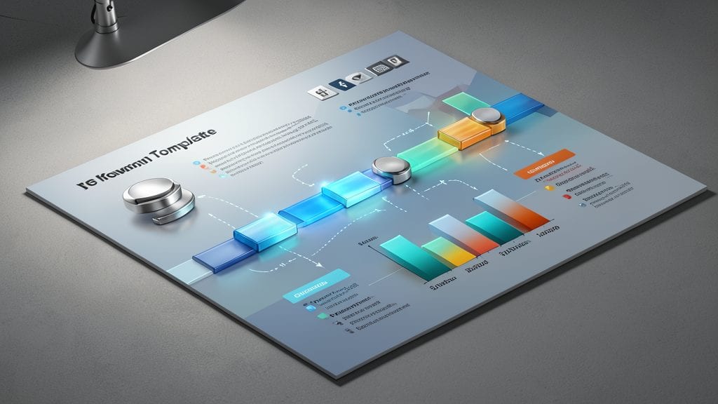 3D Infographic Presentation Template