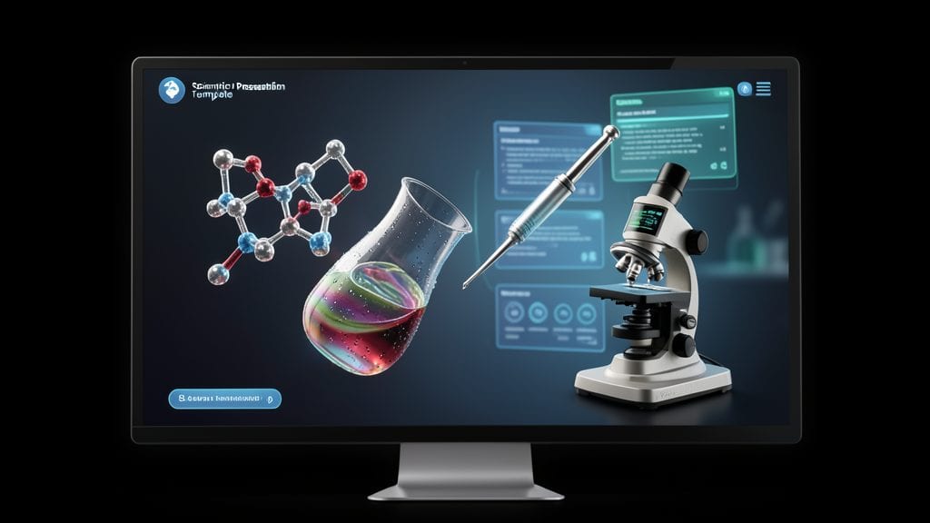 3D Scientific Presentation Template