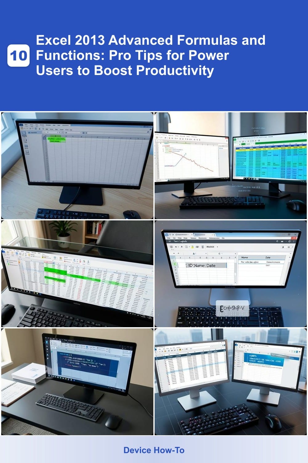 10 Excel 2013 Advanced Formulas and Functions: Pro Tips for Power Users to Boost Productivity