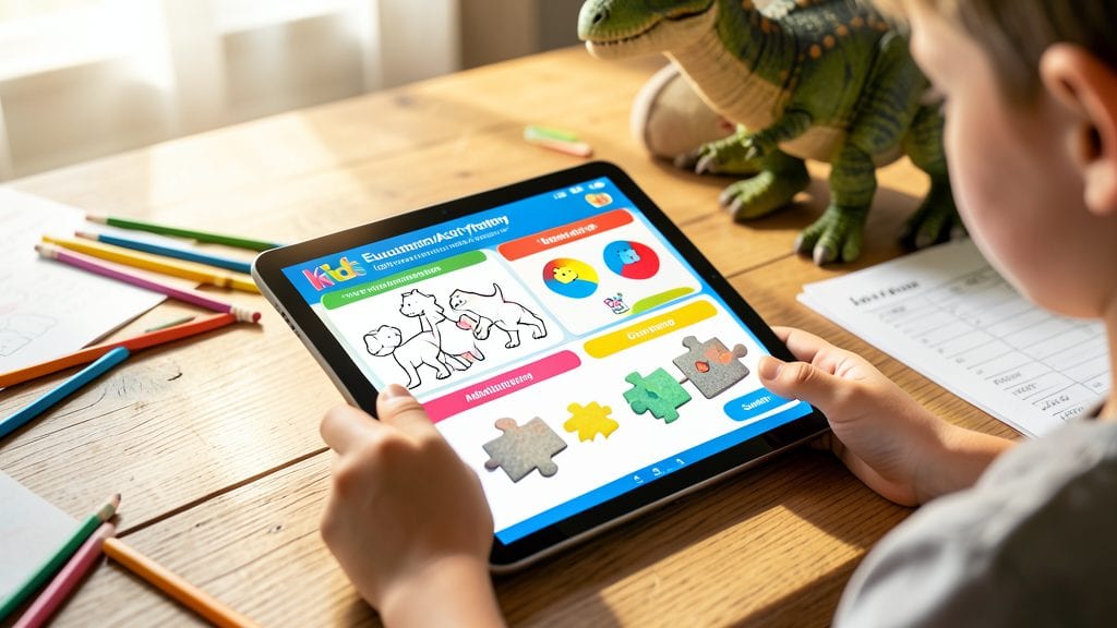 Kids Educational Activity Template