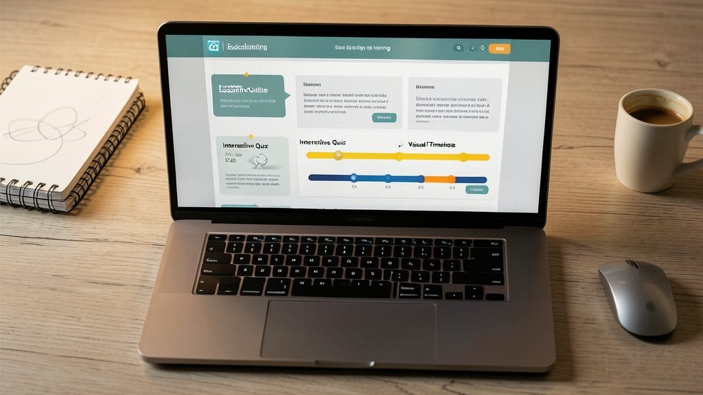 Educational Lecture Slide Design Template