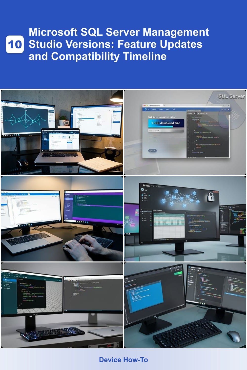 10 Microsoft SQL Server Management Studio Versions: Feature Updates and Compatibility Timeline