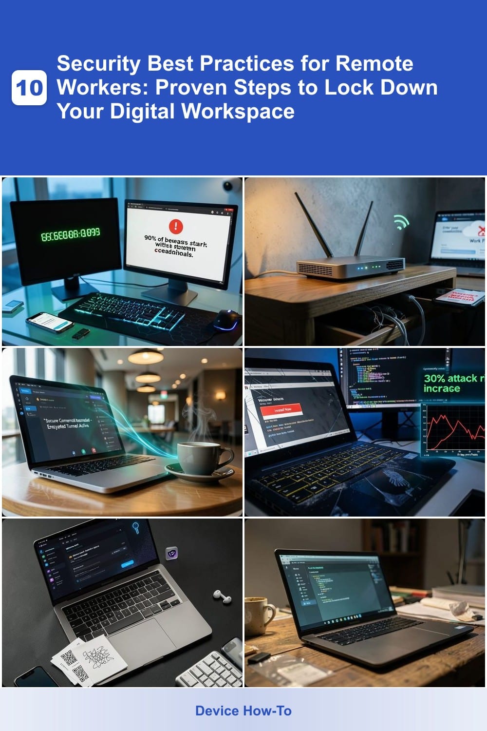 10 Security Best Practices for Remote Workers: Proven Steps to Lock Down Your Digital Workspace